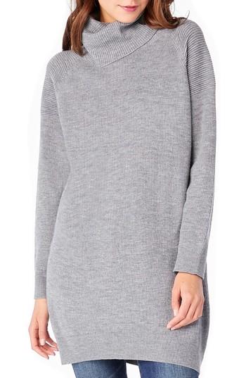 Women's Michael Stars Cowl Neck Tunic - Grey