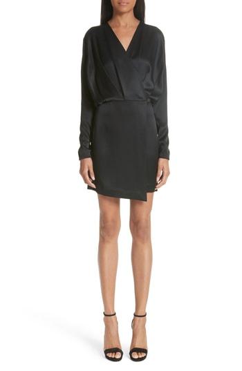 Women's Cushnie Et Ochs Elin Blouson Minidress - Black
