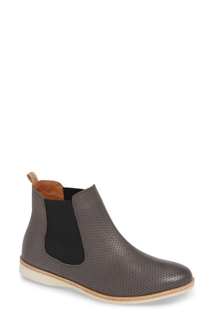 Women's Rollie Leather Chelsea Bootie Us / 38eu - Grey