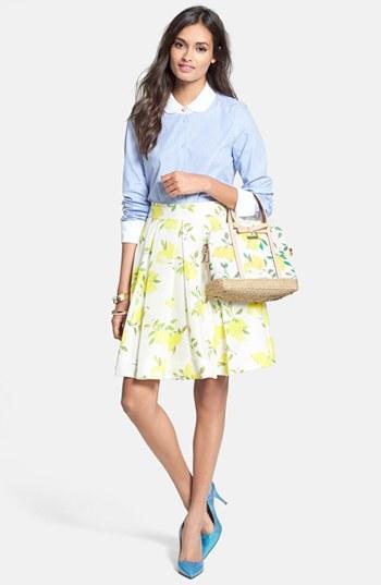 Kate Spade New York 'emmy' Stripe Cotton Shirt