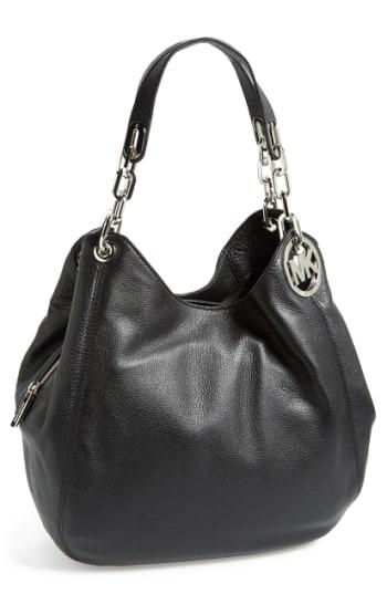 Michael Michael Kors 'large Fulton' Leather Shoulder Tote -