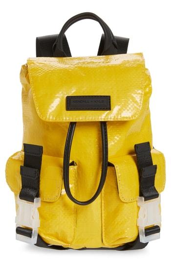 Kendall + Kylie Mini Parker Water Resistant Backpack - Yellow