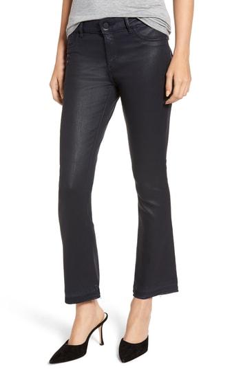 Women's Dl1961 Lara Instasculpt Coated Crop Jeans - Blue