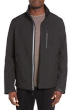 Men's Black Rivet Soft Shell Jacket - Black
