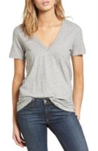 Women's Rag & Bone/jean The Vee Tee, Size - Grey