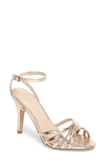 Women's Pink Paradox London Mady Sandal .5 M - Metallic