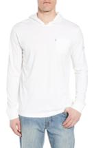 Men's Johnnie-o Eller Hooded T-shirt, Size - White