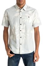 Men's Quiksilver Sunburst Print Shirt - White