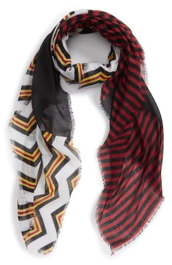 Women's Bp. Chevron Stripe Scarf, Size - Ivory