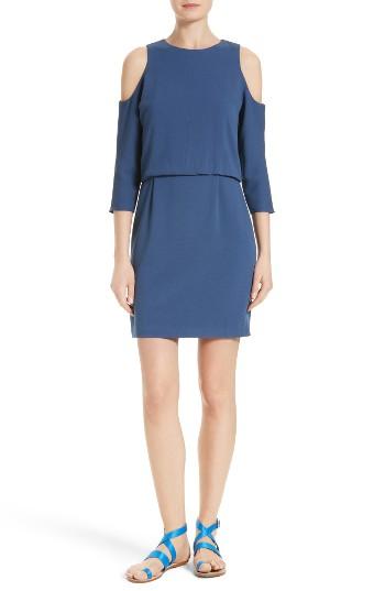 Women's Tibi Savanna Cold Shoulder Sheath Dress