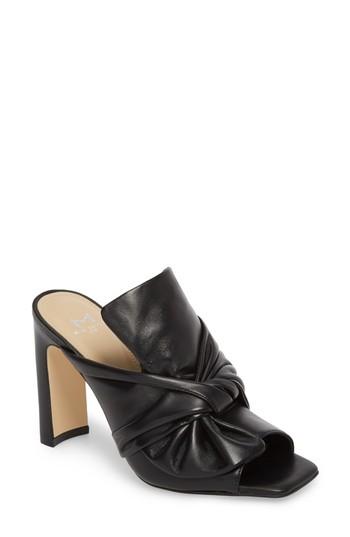 Women's Marc Fisher D Hogan Sandal, Size 5 M - Black