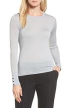 Women's Boss Frankie Cuff Detail Wool Sweater