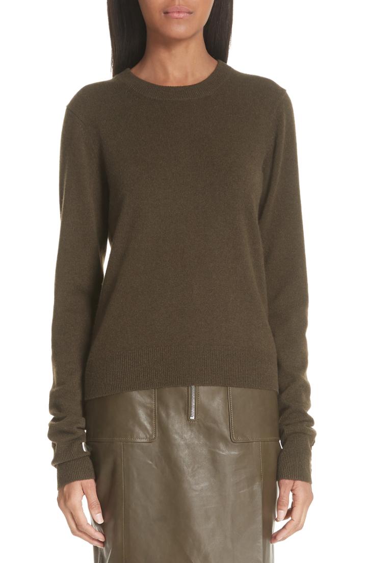 Women's Altuzarra Braid Sleeve Cashmere Sweater