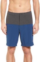 Men's Tommy Bahama Cayman Block & Roll Hybrid Swim Shorts - Blue
