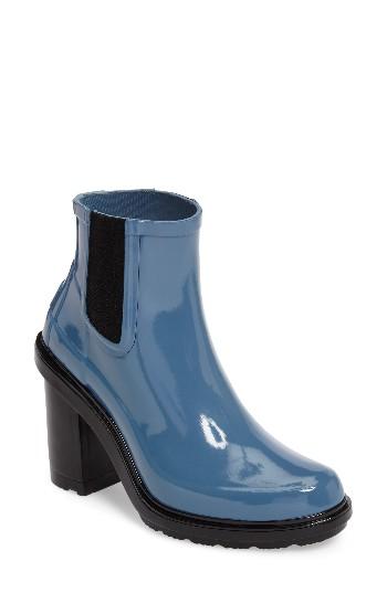 Women's Hunter 'original Refined' Chelsea Rain Boot M - Blue