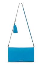 Louise Et Cie Talis Leather Crossbody Wallet - Blue