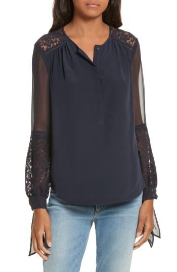 Women's Rebecca Taylor Stella Blouse - Blue