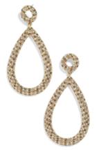 Women's Baublebar X Micaela Erlanger Table For Two Teardrop Earrings