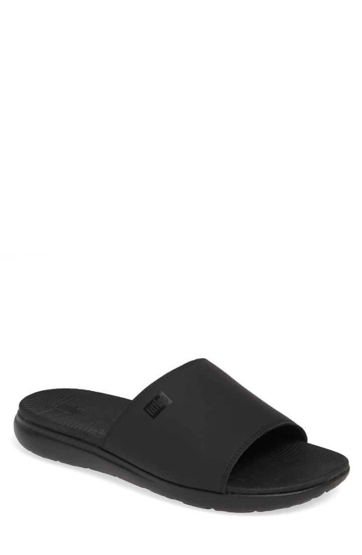 Men's Fitflop Lido Ii Slide M - Black