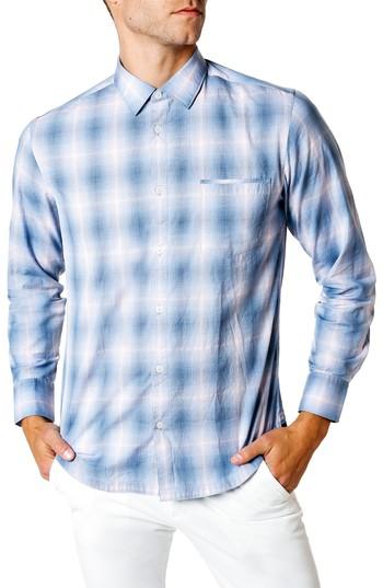 Men's Good Man Brand Sunset Slim Fit Sport Shirt - Pink