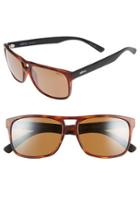 Men's Revo 'holsby' 58mm Polarized Sunglasses - Matte Dark Tortoise/ Terra
