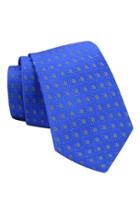 Men's Gitman Geometric Woven Silk Tie, Size - Blue