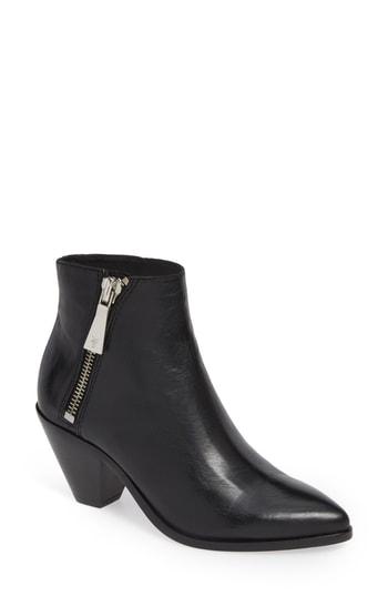 Women's Frye Lila Pointy Toe Bootie .5 M - Black