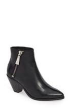 Women's Frye Lila Pointy Toe Bootie .5 M - Black