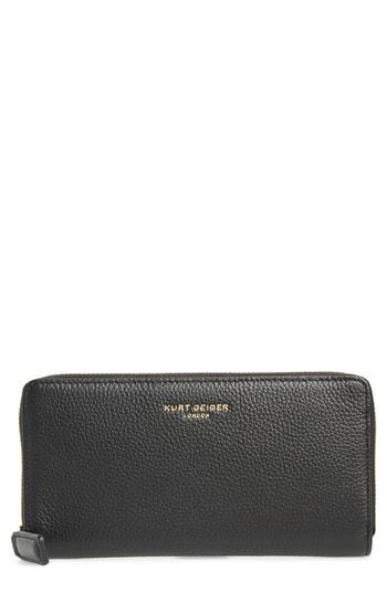 Women's Kurt Geiger London Zip Around Leather Wallet -