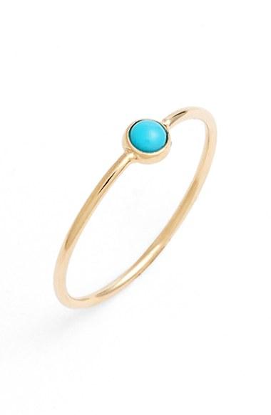 Women's Zoe Chicco Turquoise Stacking Ring
