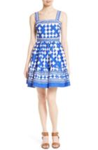 Women's Kate Spade New York Lantern Poplin Flounce Sundress