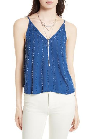 Women's Free People Embellished Camisole - Blue