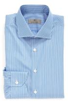 Men's Canali Fit Stripe Dress Shirt