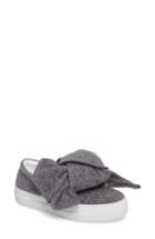 Women's Joshua Sanders Bow Slip-on Sneaker .5us / 37eu - Grey