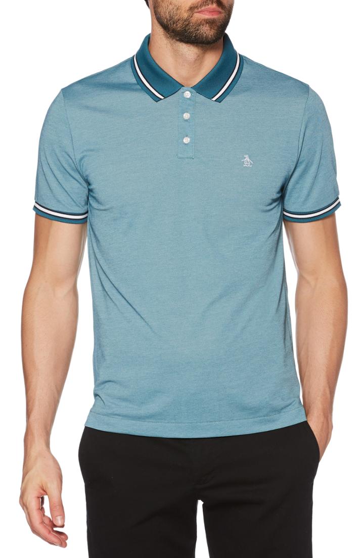 Men's Original Penguin Tipped Pique Polo