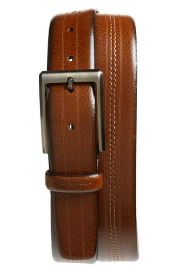Men's Ted Baker London Aggra Leather Belt - Tan