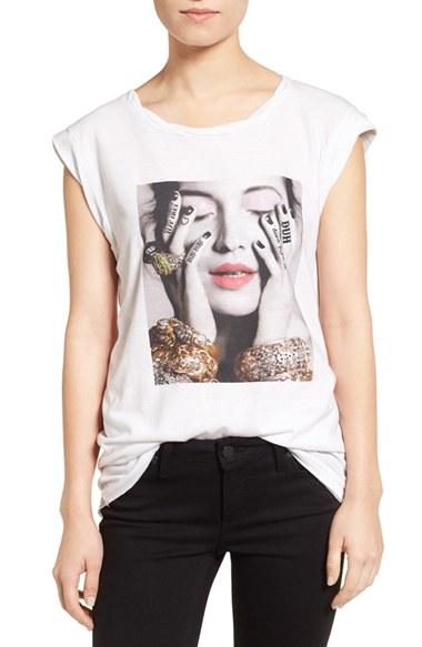 Women's Pam & Gela Frankie Embellished Muscle Tee