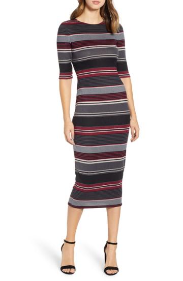 Women's Bliss Monique Lhuillier Spaghetti Strap Trumpet Gown