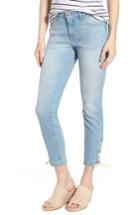 Women's Mavi Jeans Adriana Laced Ankle Skinny Jeans - Blue