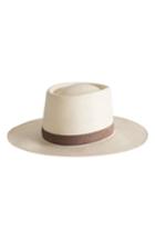 Women's Janessa Leone Shea Straw Hat - Ivory