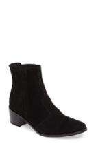 Women's Charles David Holland Cap Toe Chelsea Boot Eu - Black