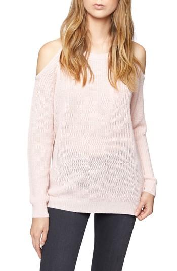 Women's Sanctuary Riley Cold Shoulder Sweater - Pink