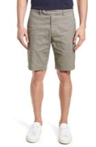 Men's Ted Baker London Herbott Trim Fit Stretch Cotton Shorts - Grey