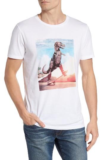 Men's Boss Orange Tintype 4 Graphic T-shirt - White