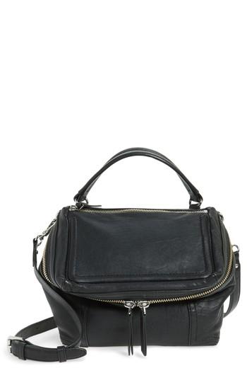 Vince Camuto Medium Patch Leather Crossbody Bag - Black