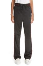 Women's Givenchy Logo Waist Neoprene Track Pants Us / 40 Fr - Black