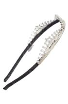 Tasha Roller Coaster Cry Crown Headband, Size - Black
