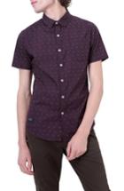 Men's 7 Diamonds Hit Parade Woven Shirt, Size - Burgundy