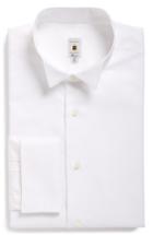Men's Robert Talbott Bib Front Tuxedo Shirt .5 35 - White