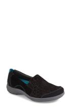 Women's Aravon 'bonnie' Slip-on Sneaker .5 Aa - Black